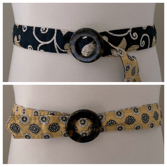✨ CLEARANCE ✨ Vera Bradley Reversible Belt with Tortoise Shell Buckle - Picture 4 of 6